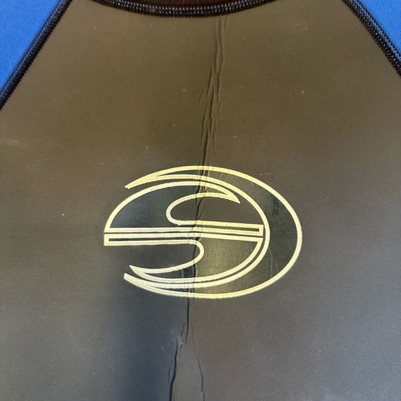 Deep See 3mm Mens Full Wetsuit XL Zipper Long Sleeve Knee Pads Neoprene - Picture 9 of 12